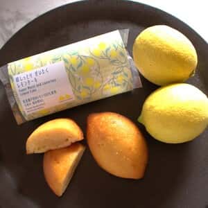 〈超しっとり！ぜいたくレモンケーキ（ギフト向き箱入り）〉広島県産農薬不使用レモンピールたっぷりで手作り