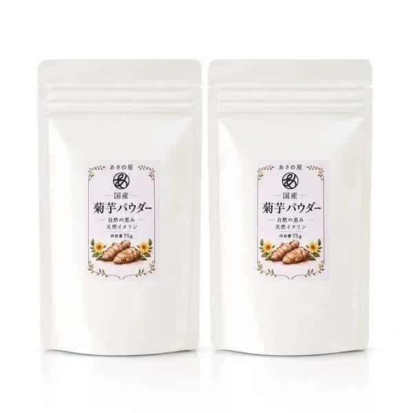 国産菊芋100％パウダー｜毎日の食事や飲み物に手軽に