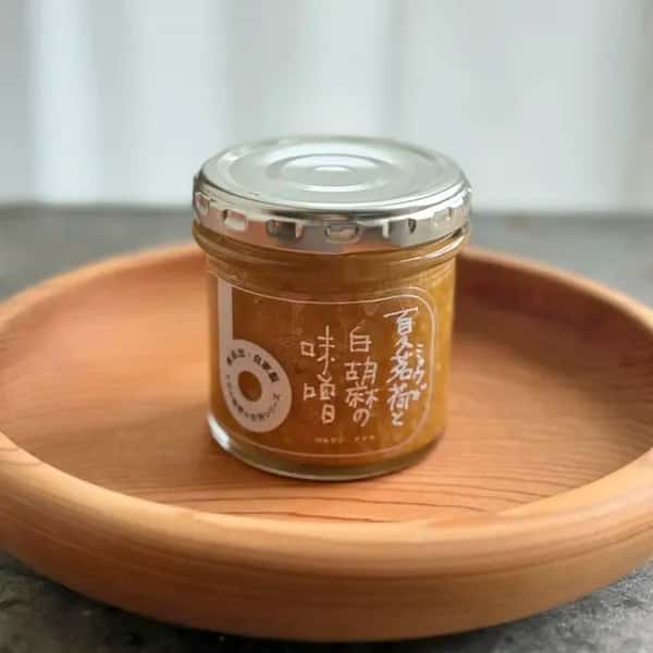 夏茗荷と白胡麻の味噌　みょうが　旬の野菜のおかず味噌　無添加　バルヤンナイク