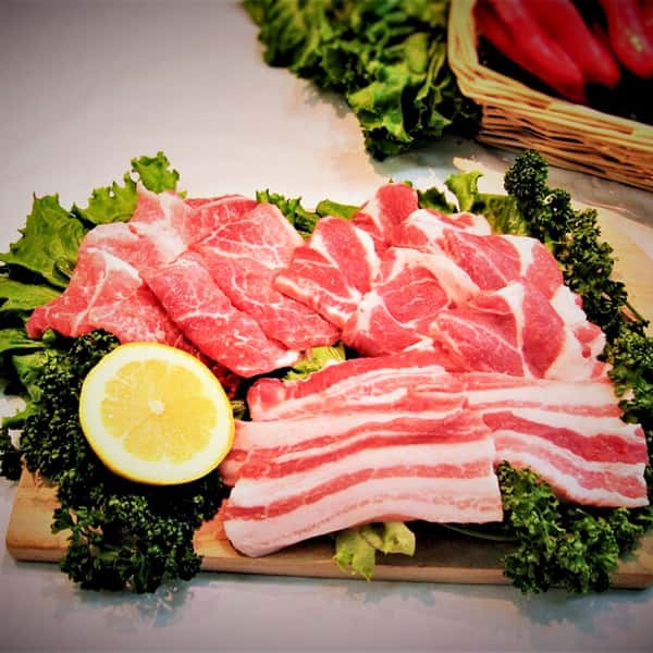 香心ポークの焼き肉セット＊ギフト対応可（ギフト対応をご選択ください）