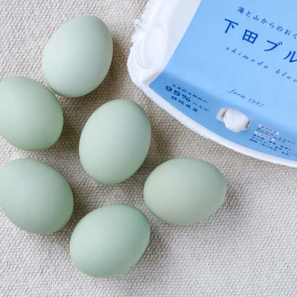  【定期購入】24時間放牧養鶏卵＜アローカナの産む幸せの青い卵・下田ブルー＞NHKで紹介！オメガ３が普通の４倍！