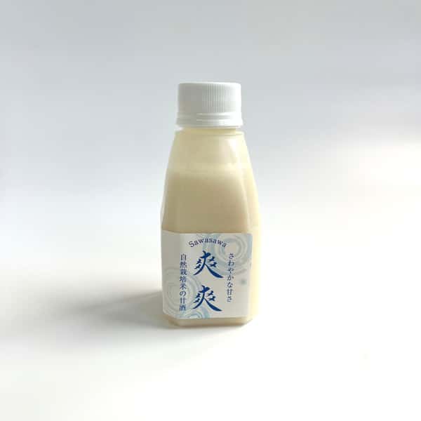 甘酒麹で作る＜甘酒 爽爽＞自然栽培米の甘酒麹を使用した爽やかな甘さ