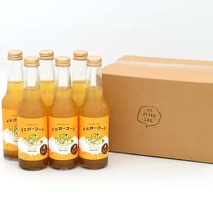 【送料込】すぐ飲めるイエローコーラ(250ml) 6本セット＜スパイス農家の手作りクラフトコーラ(保存料・着色料・香料不使用)＞