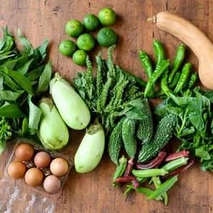 農薬・化学肥料不使用、自然栽培＜阿波の玉手箱＞お野菜と平飼たまご。徳島のおいしいもの詰め合わせ【夏野菜が少しずつ始まりました】
