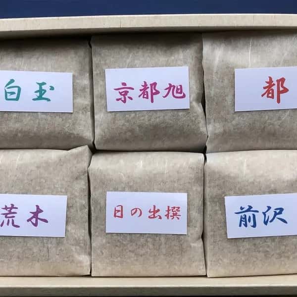 希少な在来種を味わう＜天日干し玄米6品種食べ比べセット＞農薬・肥料・除草剤不使用