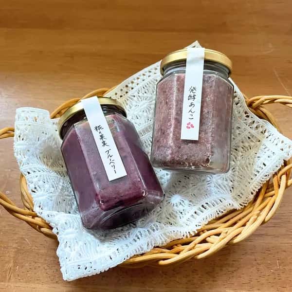 【砂糖不使用・無添加】発酵あんこ・糀×果実セット（たべるとくらすと限定）