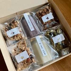 【白砂糖・小麦不使用】発酵あんこ、糀×果実、糀グラノーラのギフトBOX（送料込み）