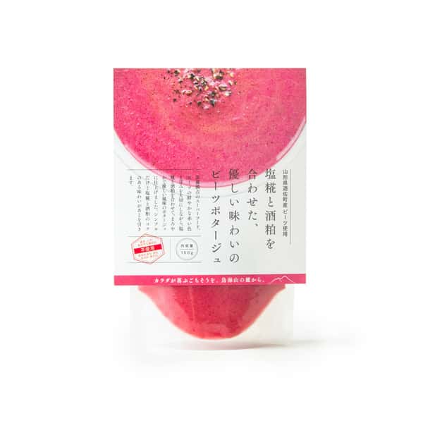 【野菜が美味ければポタージュも美味い！】塩麹と酒粕を合わせた、優しい味わいのビーツの発酵ポタージュ