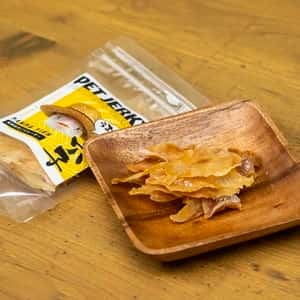 犬・猫ペット用＜天然魚のジャーキー＞ヒューマングレードの新鮮な福岡玄界灘の活魚を乾燥