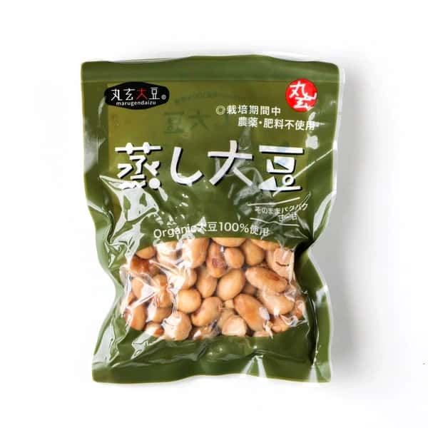【自然栽培】丸玄大豆の蒸し大豆｜栗のような甘み