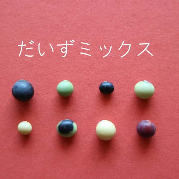 豆【 だいずミックス　２００g 】北から南から、日本全国の大豆が集合！