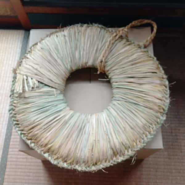 釜敷  ヘワ 藁田
