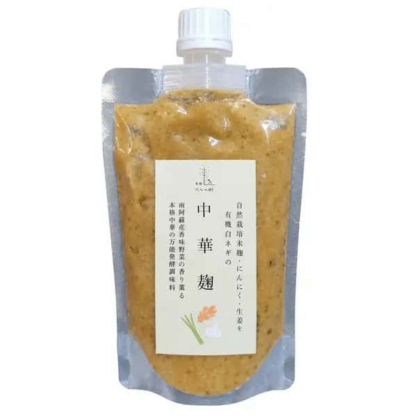 ＜中華麹＞熊本県南阿蘇産｜自然栽培・有機栽培の米麹・にんにく・生姜・ネギ使用｜中華料理に◎