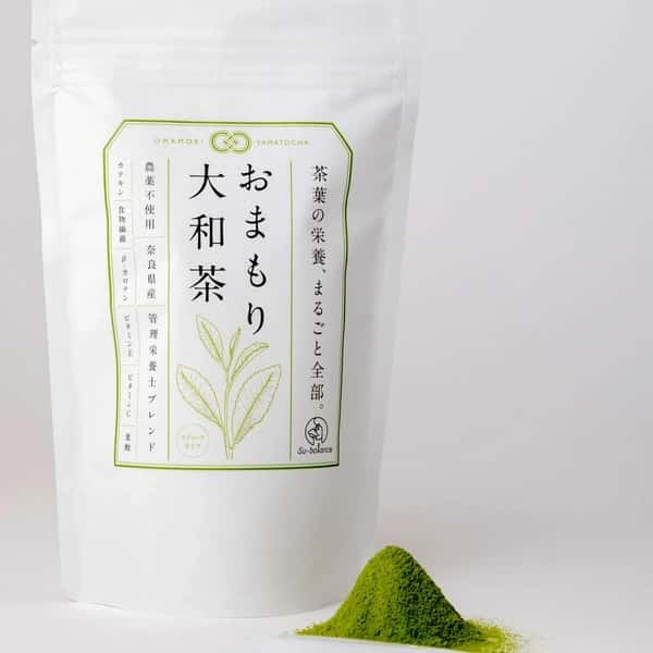 【農薬不使用緑茶粉末】おまもり大和茶30包入　