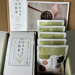 【お父さんありがとう】おまもり大和茶＆無添加お茶漬けの素　ギフトボックス