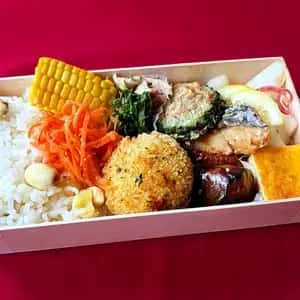 7月のお野菜もりもり御膳【無農薬米、無添加、野菜は有機または特別栽培】