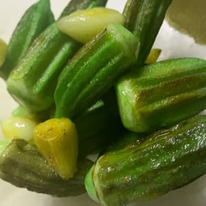 おいしいオクラをご馳走様ですの画像 1
