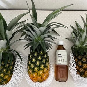 ［数量限定・再販・送料無料］有機JAS認証圃場で栽培〈沖縄県産ハワイ種・島パイン〉甘くてジューシーなピリピリしにくいパイナップルの口コミ・レビュー(はなさん)