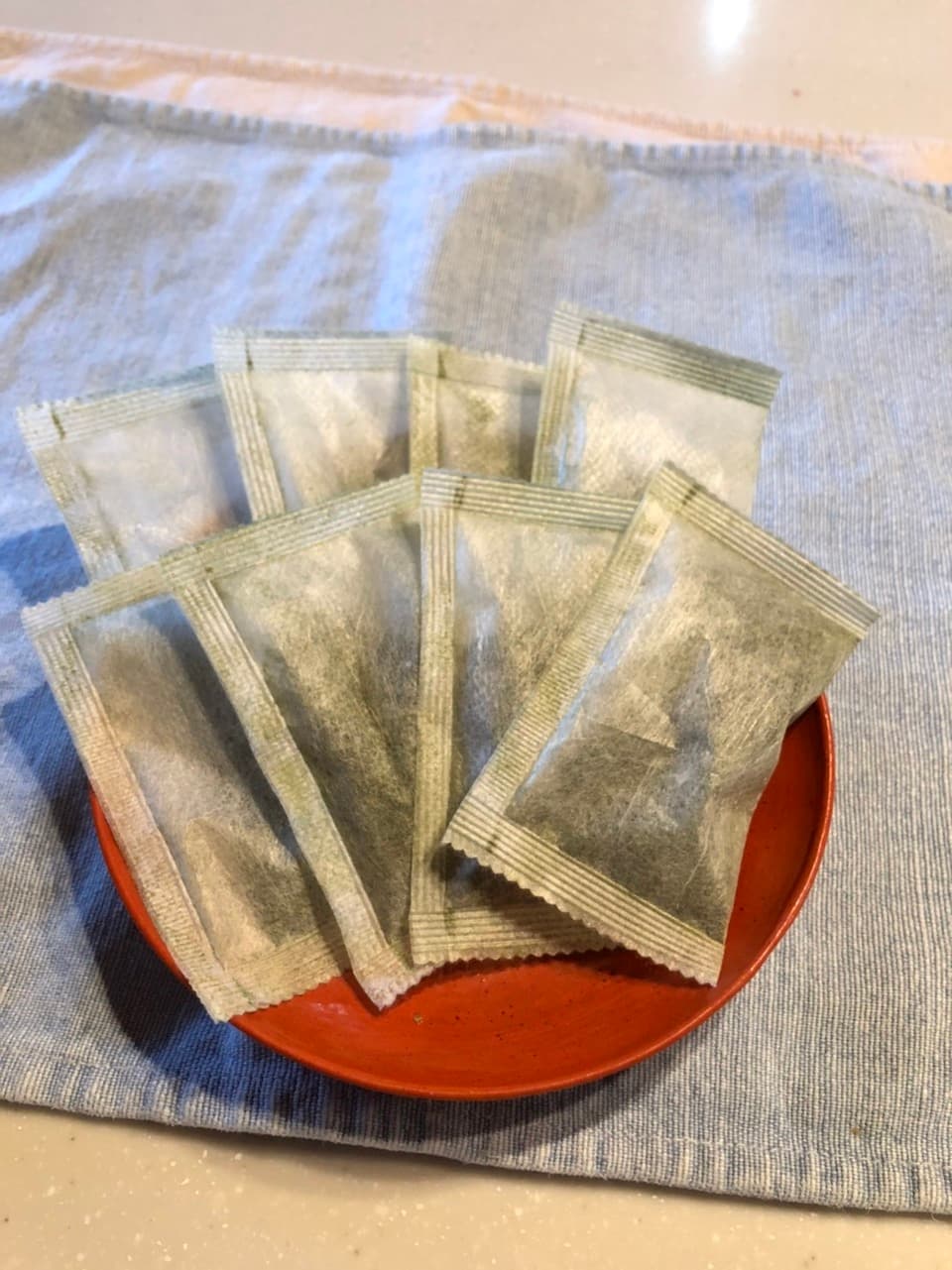 農薬・化学肥料不使用＜水出し緑茶ティーバック＞(2番茶以降の茶葉使用)