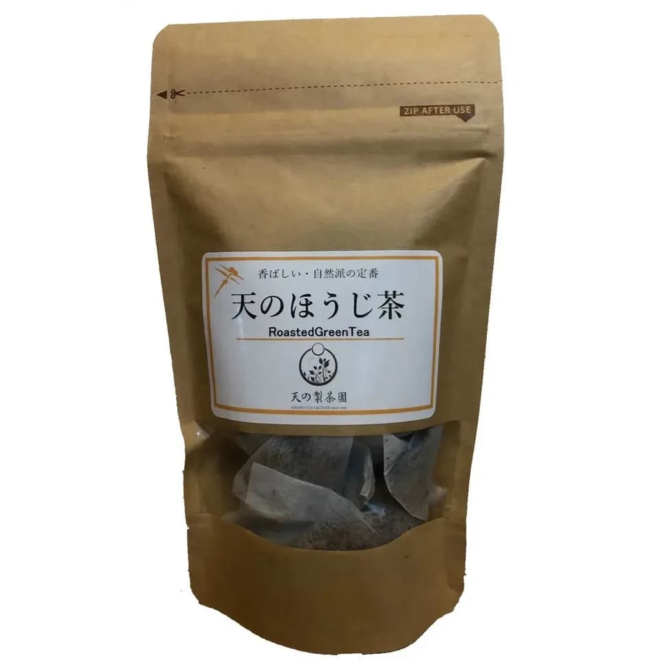 無農薬・無肥料栽培＜あまたまほうじ茶＞ノンカフェイン