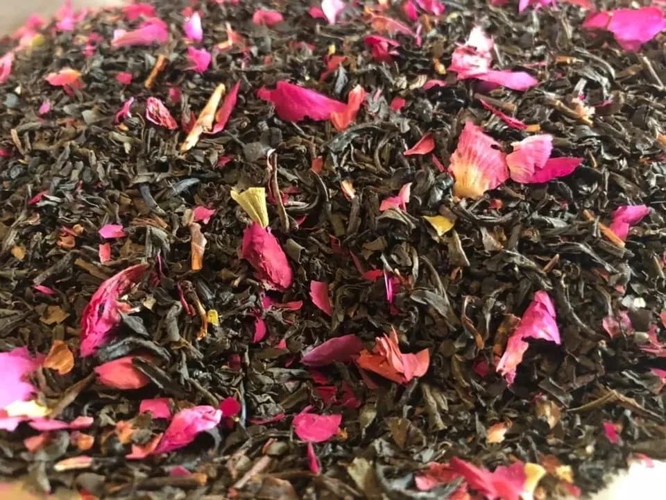  [無農薬・無化学肥料栽培] 贅沢な薔薇の花の紅茶