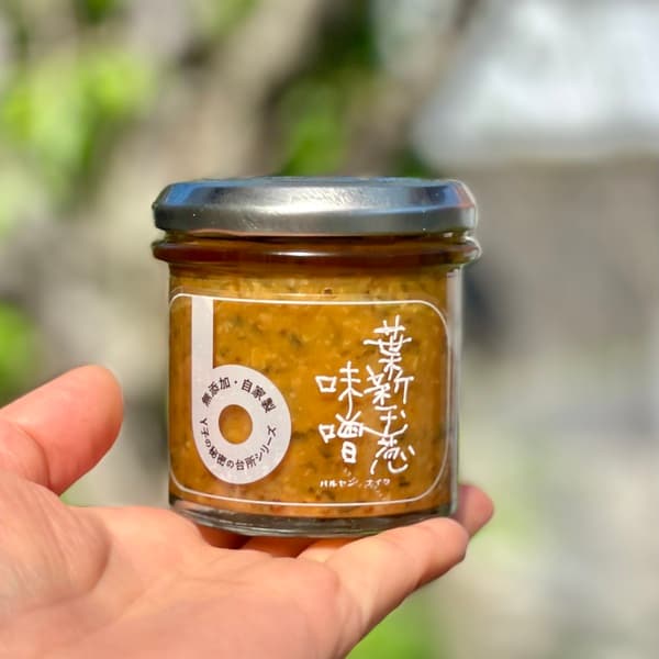 葉新玉葱味噌　新玉葱　ねぎ味噌　おかず味噌　味噌　バルヤンナイク　無添加