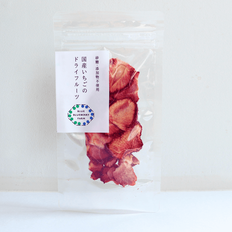 国産いちごのドライフルーツ｜砂糖不使用・無添加｜噛むほどに、いちごがあふれる｜果実だけでつくった贅沢ドライいちご