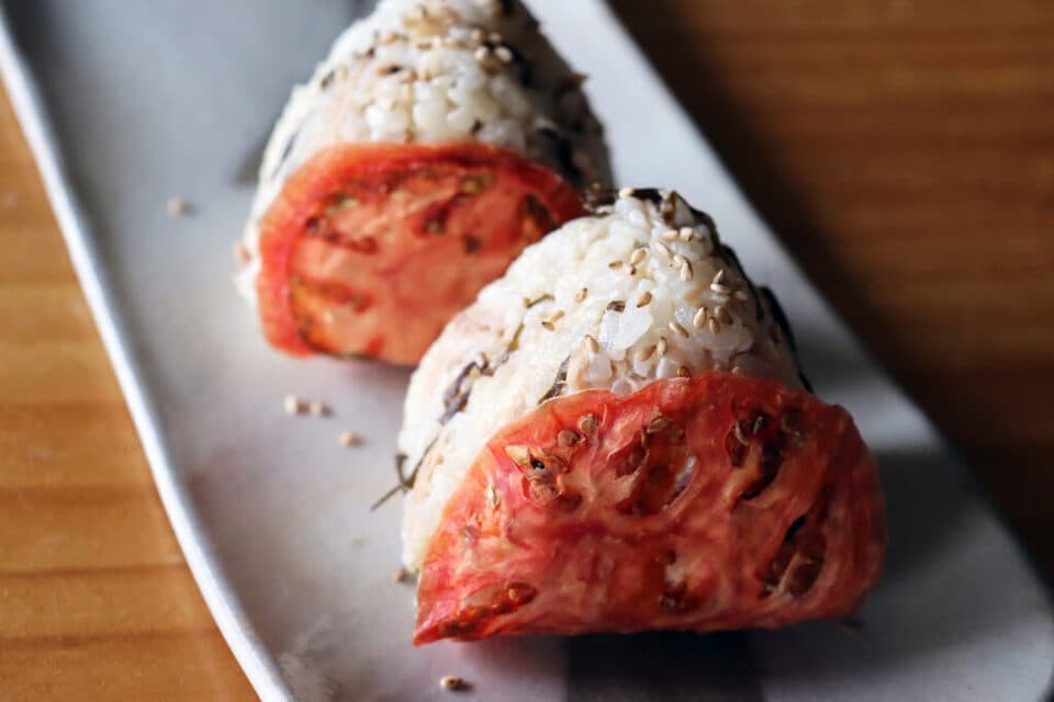ドライトマトのパリおにぎりⅡ