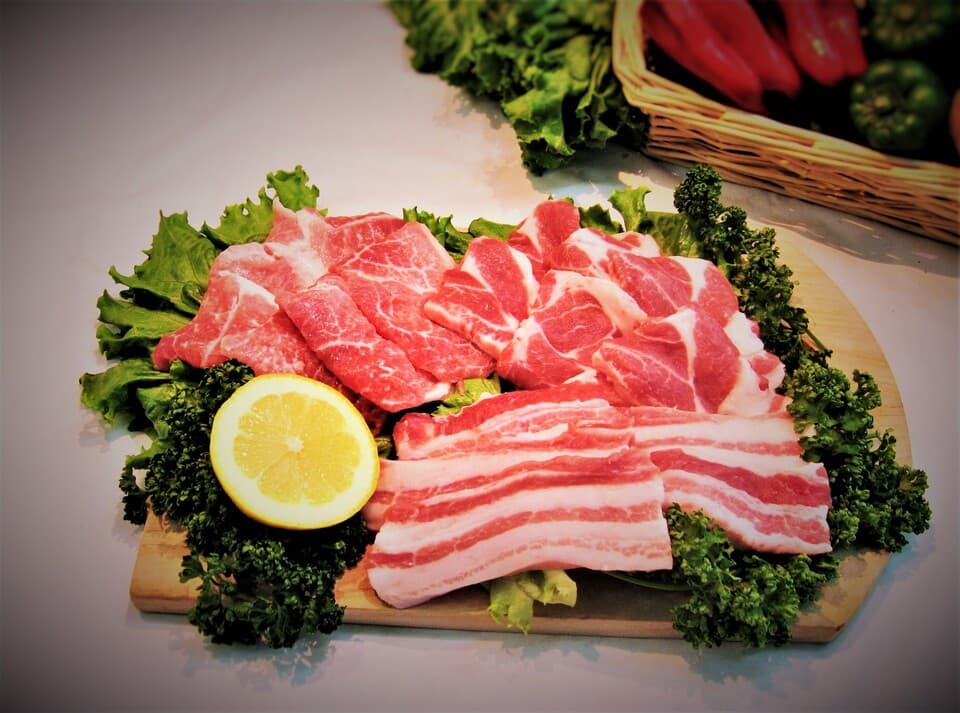 香心ポークの焼き肉セット＊ギフト対応可（ギフト対応をご選択ください）