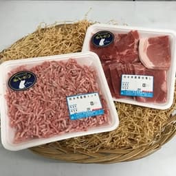 ミンチ+切り落とし計500ｇ