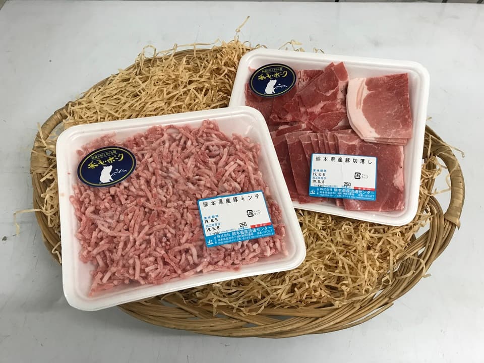 ミンチ・切り落としセット 【香心ポーク】