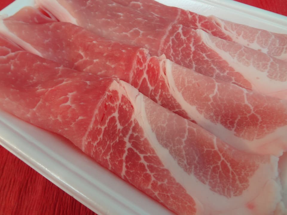 豚ウデスライス(しゃぶ・スキ用）＊ギフト対応可（ギフト対応をご選択ください）