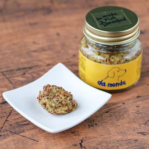 自家採取の種で作る粒マスタード damonde  richmustard