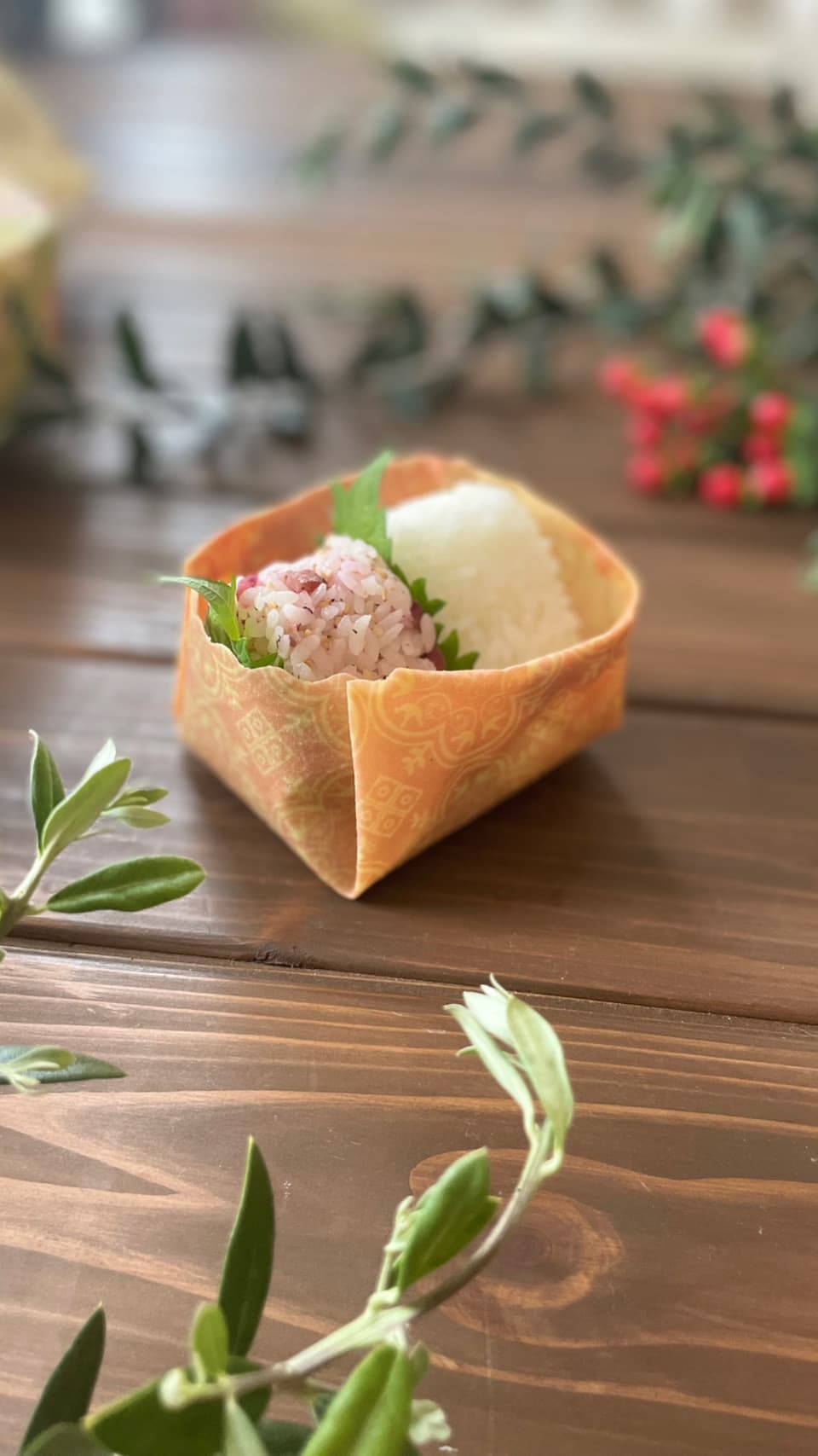 洗って繰り返し使える蜜蝋ラップ<エシカルラップ・ダマスク>オーガニックコットン使用