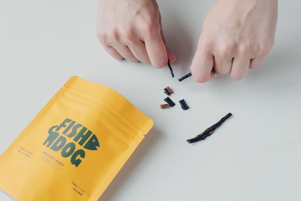 【愛犬用】（常温品）FISHDOGまぐろジャーキーシリーズ