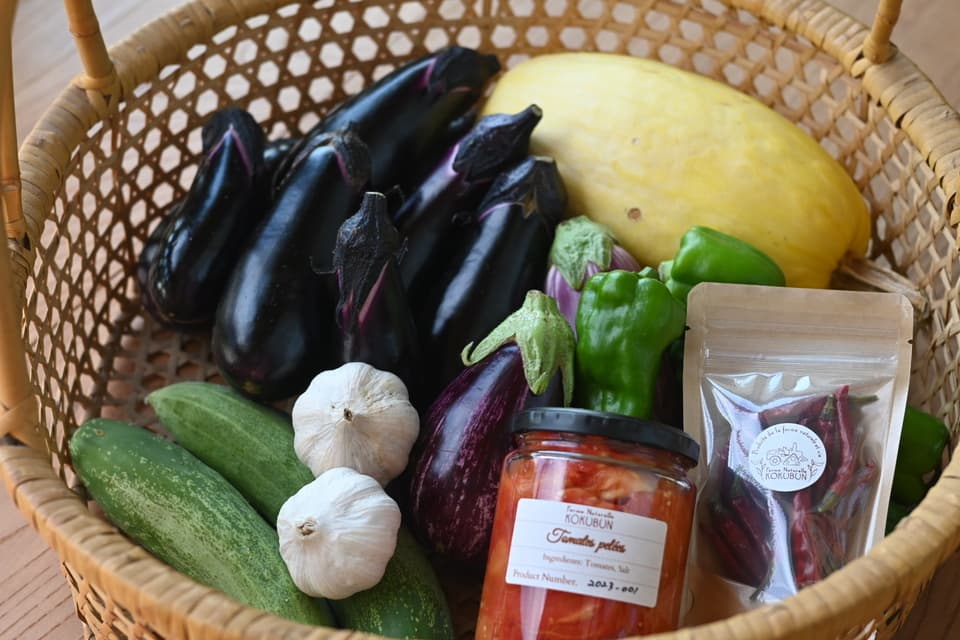 自然栽培の夏野菜セット
