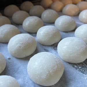 【つきたて】自然栽培の丸餅