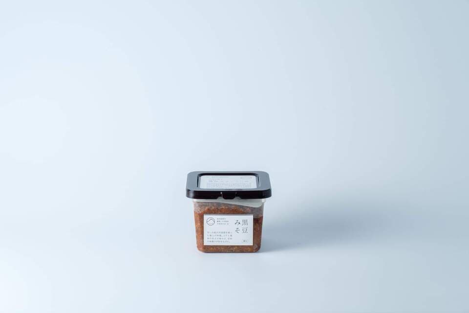 黒豆みそ　農薬不使用×天然麹菌(野生麹菌)