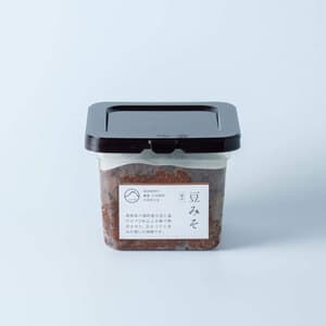 豆みそ　農薬・肥料不使用　木桶3年熟成