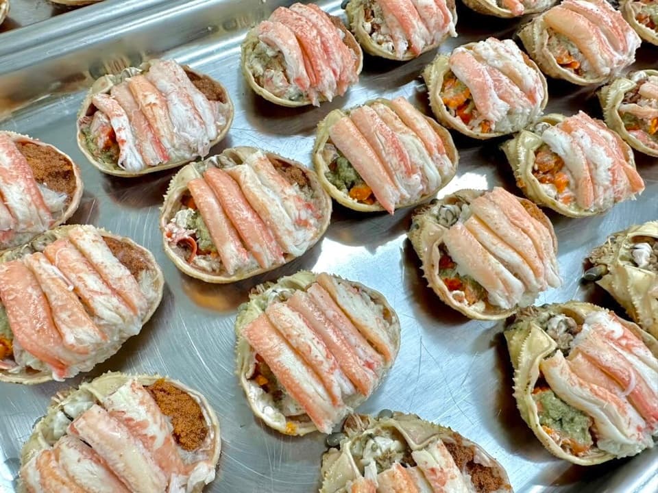 ズワイガニ甲羅盛り≪ギフトにも≫剥く手間なし　化学調味料・保存料不使用
