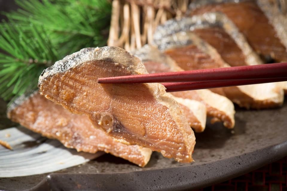 鯖へしこ　ピロール米　発酵食品　化学調味料・保存料不使用