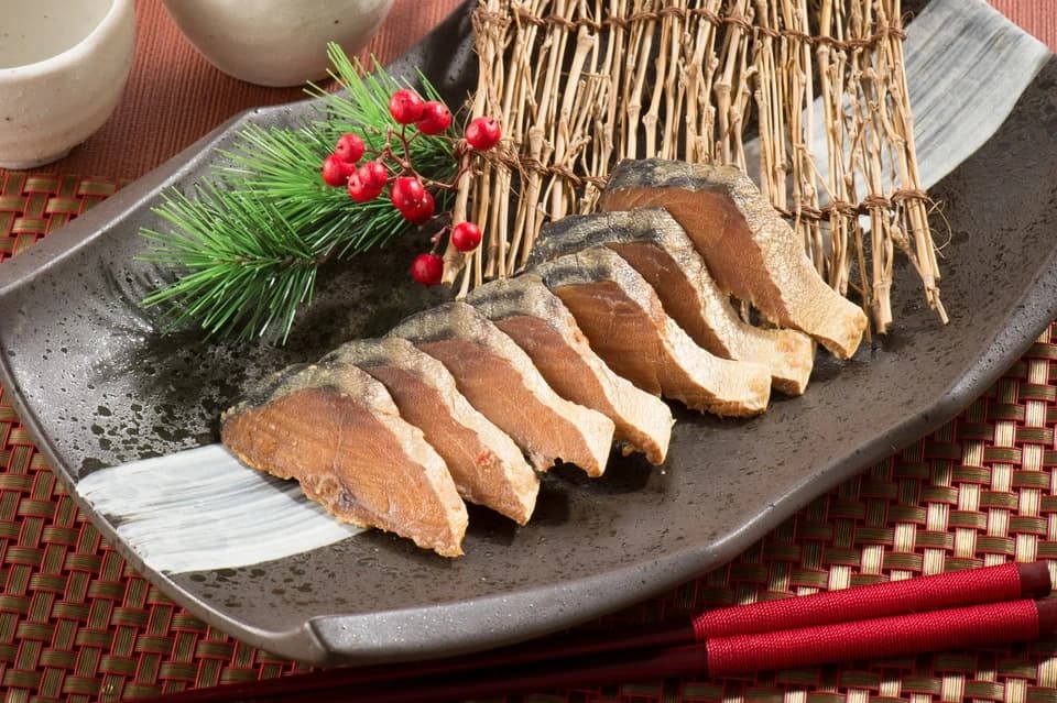 鯖へしこ　ピロール米　発酵食品　化学調味料・保存料不使用