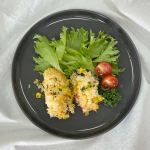 鯖マヨカレーのオーブン焼き