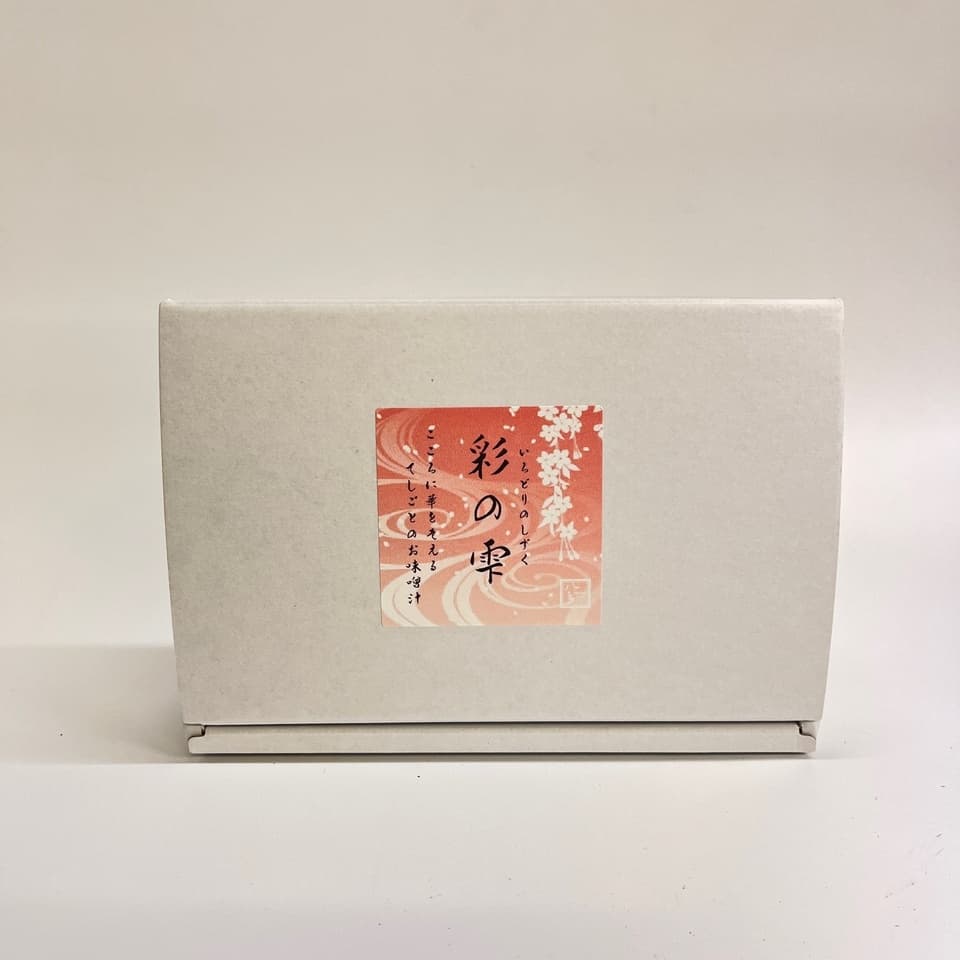 【大切な方へのギフト】和の花みそ汁「彩の雫」