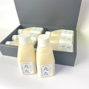 甘酒麹で作る＜甘酒 ギフトボックス＞自然栽培米の甘酒麹を使用した爽やかな甘さ