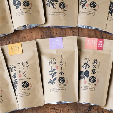 特別栽培の手しごと茶ラインナップ