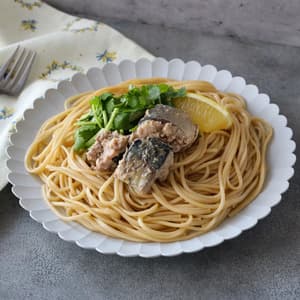 サバ缶そうめん