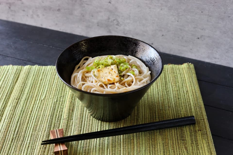 釜バターそうめん