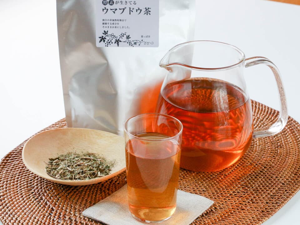《煮出し用》自然栽培★酵素が生きてる！うまぶどう茶・野葡萄茶【新茶】独自の非加熱製法を是非！
