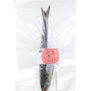 私は太いいわしです　1本